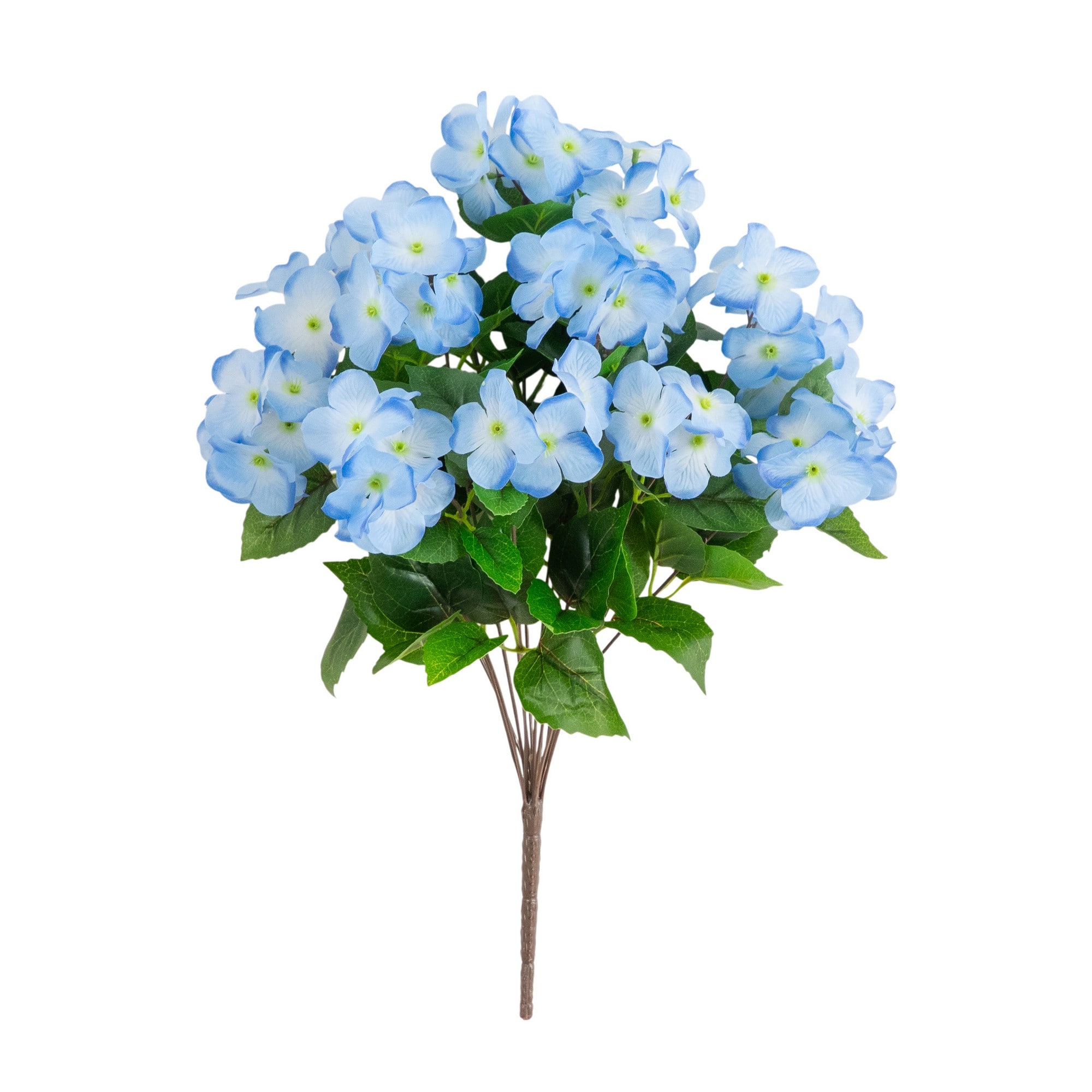 19" UV Resistant Artificial Hydrangea Bushes